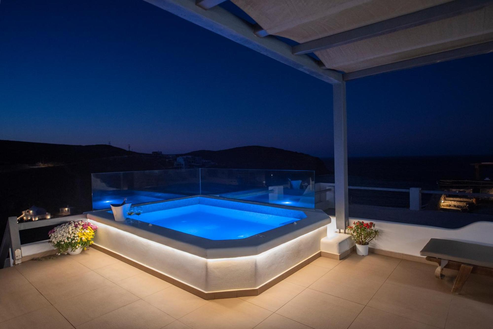Myrsini'S Luxury Suites Merchia Mykonos Town Bagian luar foto