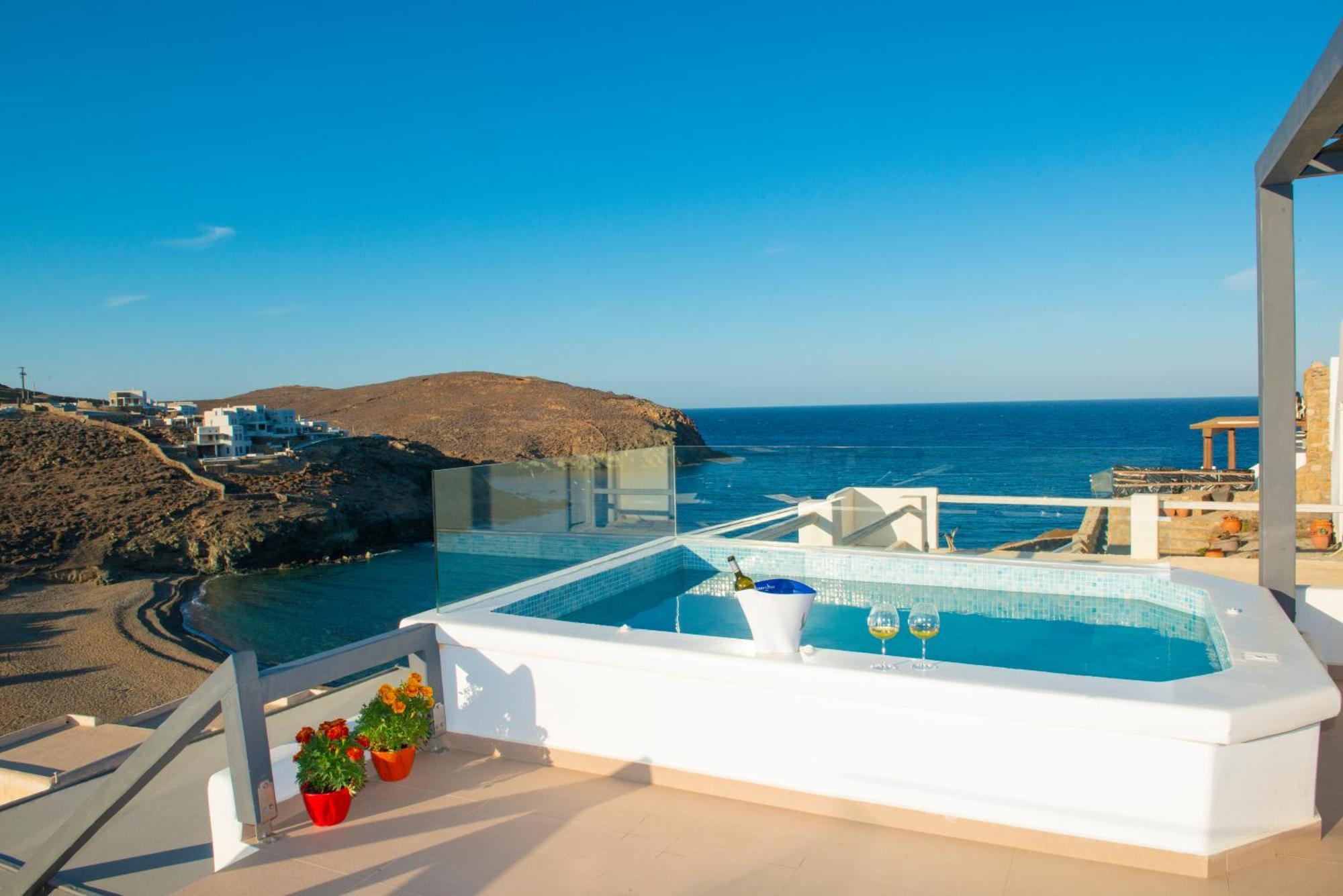 Myrsini'S Luxury Suites Merchia Mykonos Town Bagian luar foto