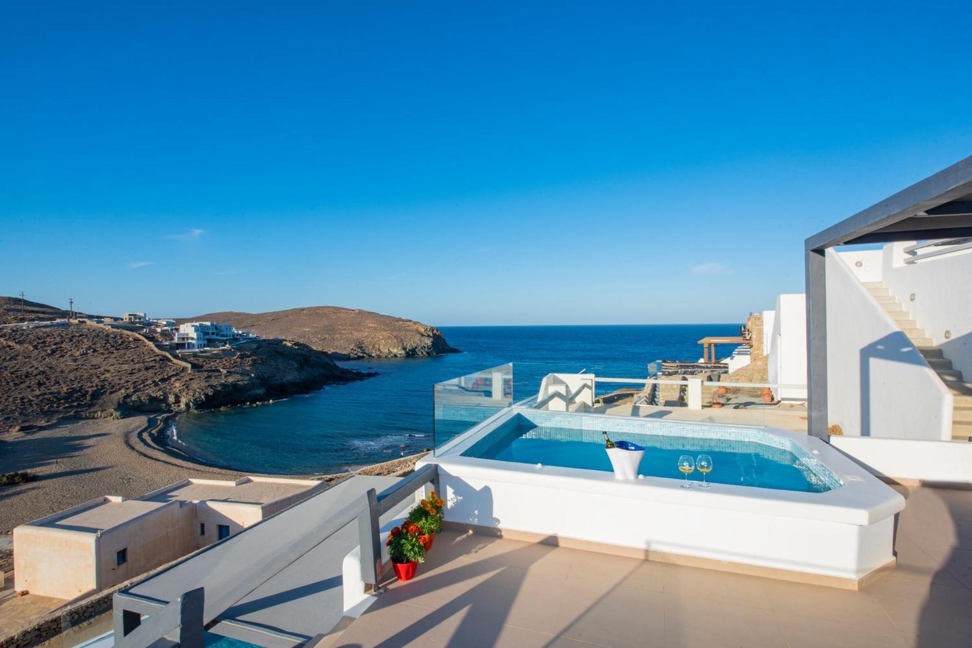 Myrsini'S Luxury Suites Merchia Mykonos Town Bagian luar foto